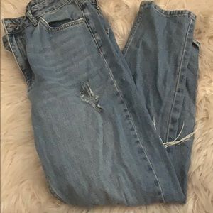 Topshop mom jeans